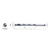 Advanced Performance Carbide Drills for Stainless Steels and Titanium Alloys ADO-SUS-8D D2.000-5.400 - Big-tools Industrial Supply Tools for Metal Cutting